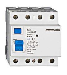 ΡΕΛΕ ΔΙΑΡΡΟΗΣ 30mA 4Χ63Α TYPE A AR056103