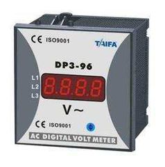 ΒΟΛΤΟΜΕΤΡΟ 96Χ96 3Φ 0-500V AC (1 ένδειξης) DP3-96-S