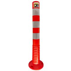 ΚΟΛΩΝΑΚΙ ΣΗΜΑΝΣΗΣ 75cm ΜΕ ΑΝΑΚΛΑΣΤΙΚΟ CRESMAN 02865
