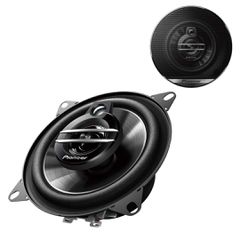 Pioneer σετ 2 ηχείων 4" ιντσών (10cm) τριών δρόμων με ισχύ 210W και σίτες (ηχοσύστημα αυτοκινήτου δύο ηχεία ζεύγος οθόνη 7" 9" 10" android ήχος 4 ίντσες dual cone universal)