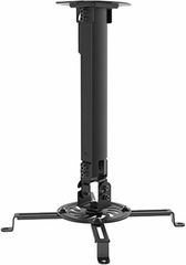 Brateck Βάση Projector Οροφής PRB-18S με Μέγιστο Φορτίο 13.5kg Μαύρη