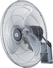 IQ MWF-20R Silver Επαγγελματικός Ανεμιστήρας Τοίχου 130W Διαμέτρου 50cm με Τηλεχειριστήριο