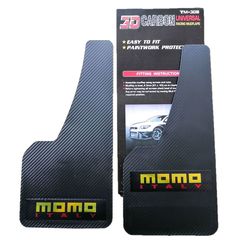 Λασπωτήρες Universal momo Carbon Fiber Σετ 2 τμχ