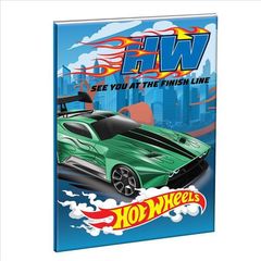 Τετράδιο καρφίτσα GIM Hot Wheels 17x25cm 40 φύλλων (349-28400) (Διάφορα χρώματα)