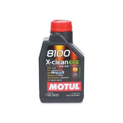 Motul 8100 X-CLEAN EFE 5W30 C2/C3 1lt, Λάδι κινητήρα