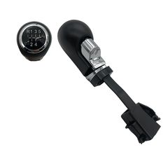 Πόμολο ταχυτήτων μαύρο συμβατό για Opel Astra H GTC (5ταχ.)