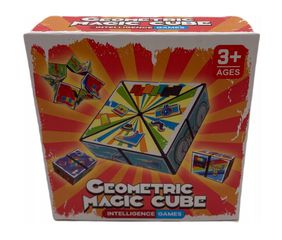 Geometric Magic Cube Παιχνίδι Δεξιοτήτων για 3 ετών +-thumb-2
