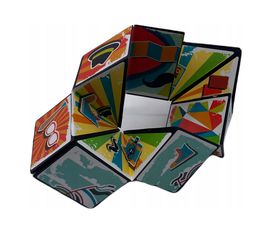 Geometric Magic Cube Παιχνίδι Δεξιοτήτων για 3 ετών +-thumb-4