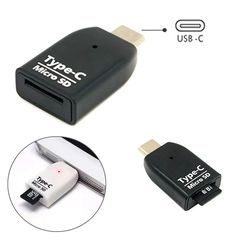 Type C micro SD card reader αντάπτορας για κινητά & tablet-thumb-2
