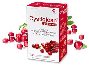Vita Green Cysticlean 240mg PAC 30caps Συμπλήρωμα Διατροφής για την Υγεία του Ουροποιητικού Συστήματος