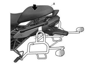 Σχάρες πλαϊνών βαλιτσών για KAWASAKI VERSYS 650 '10 SHAD