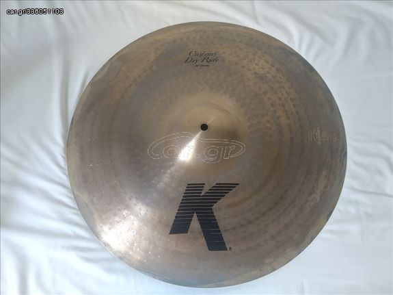 Πιατίνια(πιατίνι) Zildjian 20’’ Ride Custom Dry k  ΕΝΤΕΛΩΣ ΑΠΑΙΧΤΟ!!! 