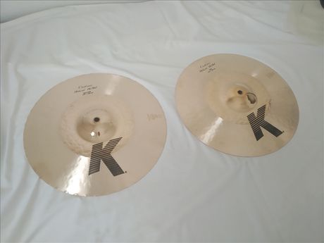 Πιατίνια(πιατίνι) Zildjian Η-Η 14.25"  Custom HYBRID k ΑΠΑΙΧΤΟ!!!   