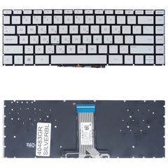 Πληκτρολόγιο Ελληνικό - Greek Laptop Keyboard για HP 14-BK 14-BF 14M-BA 920961-161 920894-161 V162546ES1 LA 920962-071 9Z.NE0SQ.50U NSK-XC5SQ AE0P1E00020 920961-001 GR ( Κωδ.40483GRSILVERBL )
