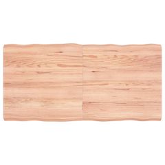 Επιφ Τραπεζιού Αν Καφέ 120x60x(2-6)εκ.Ακατέργ. Μασίφ Ξύλο Δρυός 363961