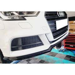 A3 8V FACELIFT 2016-2020 πλαστικό έτοιμο βαμμένο μαύρο μπροστά σπόιλερ άριστης ποιότητας και εφαρμογής 