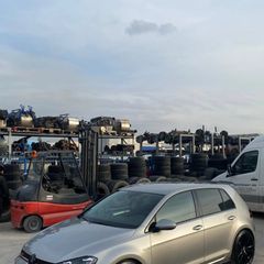 Golf 7.5 gti 2017-2020 πλαστικό έτοιμο βαμμένο μαύρο μπροστά σπόιλερ άριστης ποιότητας και εφαρμογής-thumb-6