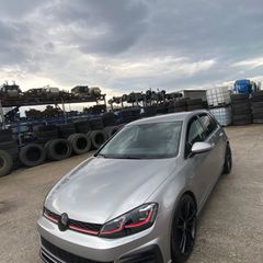 Golf 7.5 gti 2017-2020 πλαστικό έτοιμο βαμμένο μαύρο μπροστά σπόιλερ άριστης ποιότητας και εφαρμογής-thumb-11