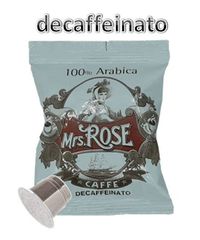 Mrs Rose Decaf κάψουλα τύπου Νespresso 5,6gr (50τεμ)