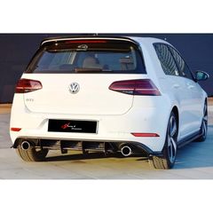 Golf 7.5 gti πλαστικό έτοιμο βαμμένο μαύρο πίσω διαχύτης πρόσθετο άριστης ποιότητας και εφαρμογής