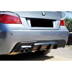 bmw Ε60 SERIES 5 2003-2010 πλαστικό έτοιμο βαμμένο μαύρο πίσω διαχύτης πρόσθετο άριστης ποιότητας και εφαρμογής