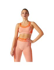 ASICS Training Γυναικείο Cropped Κολάν Ψηλόμεσο Πορτοκαλί 2032B789-800