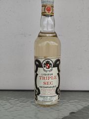 Σπάνιο Triple Sec "Bourla Frères" (Αδελφοί Μπουρλά) – Θεσσαλονίκη 1960s