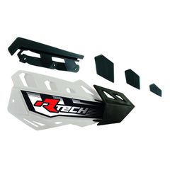 Racetech Flx Handguards Replacement Covers White For 789676