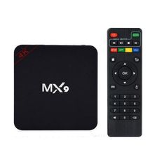 TV Box MX9 4K UHD με WiFi USB 2.0 8GB RAM 128GB Αποθηκευτικό Χώρο με Android και KODI