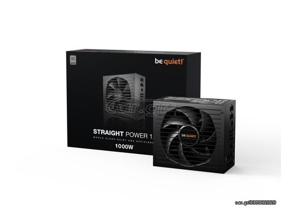 Be Quiet Straight Power 12 1000W Τροφοδοτικό Υπολογιστή Full Modular 80 Plus Platinum (BN338) - Πληρωμή και σε έως 9 δόσεις