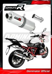 Dominator Εξάτμιση Τελικό Oval S.Steel BMW R 1200 RS 2015 - 2018 Με Σιγαστήρα