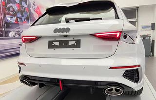 Σποιλερ Πίσω Προφυλακτηρα Audi A3 8Y 2020-up RS3 design-thumb-1