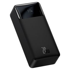 Baseus Bipow Overseas Edition Power Bank 30000mAh 20W με 2 Θύρες USB-A και Θύρα USB-C Μαύρο (PPBD050401) (BASPPBD050401)