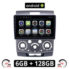 CAMERA + FORD RANGER 2007-2011 Android οθόνη αυτοκίνητου 6GB με GPS WI-FI (ηχοσύστημα αφής 9" ιντσών OEM Youtube Playstore MP3 USB Radio Bluetooth Mirrorlink εργοστασιακή, 4x60W, AUX)