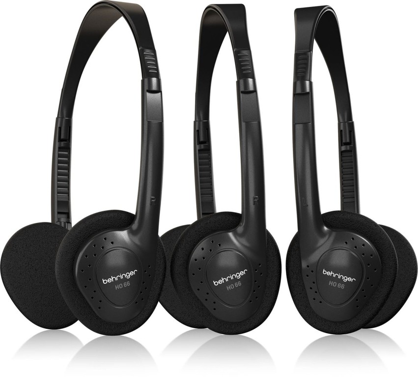 Behringer HO 66 On-ear Headphone Set 3pcs - Behringer