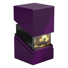 Ultimate Guard Boulder Deck Case 100+ Solid Purple-thumb-1