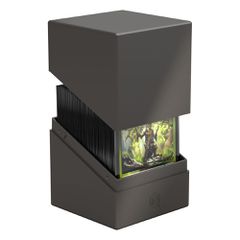 Ultimate Guard Boulder Deck Case 100+ Solid Grey-thumb-1