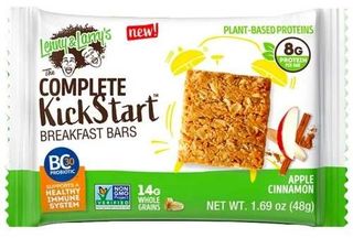 Lenny & Larry's Complete KickStart, Protein Breakfast Bars 48gr Apple Cinnamon