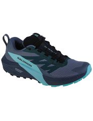 Salomon Sense Ride 5 GTX L47147400 Γυναικεία Αθλητικά Παπούτσια Trail Running Μπλε Αδιάβροχα με Μεμβράνη Gore-Tex