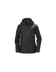 Helly Hansen Aden Γυναικείο Αθλητικό Μπουφάν Αδιάβροχο Μαύρο 62650-990