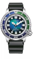 Ρολόι Citizen Promaster Diver's Eco-Drive με μαύρο λουράκι BN0166-01L Limited Edition