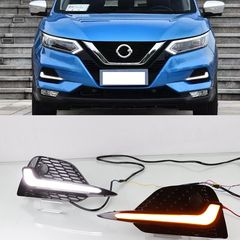 Ζευγάρι φώτα led ημέρας με τρεχούμενο DYNAMIC φλας Nissan Qashqai j11b 2018-2021