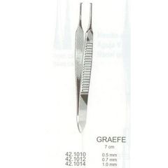 Λαβίδα οφθαλμολογική Graefe Hilbro 0.5mm 1x2 7cm