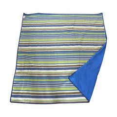 Κούβερτα πικ-νικ Spring 150x150cm μπλε-πράσινο