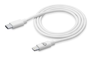 Cellular Line 347849 USB Cable USB-C to Lightning Cable Λευκό 1.2m White
