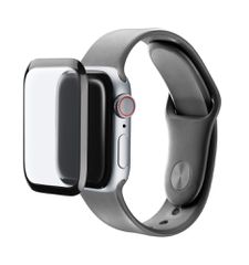 Cellular Line 376054 Full Face Tempered Glass Προστατευτικό Οθόνης για το Apple Watch 44mm