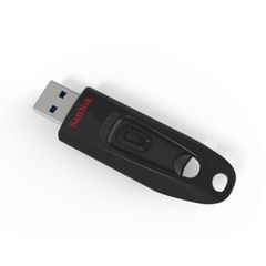 SanDisk USB 3.0 Cruzer Ultra 64GB 80MB/s Stick Μαύρο