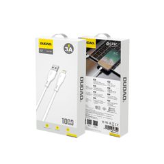 Dudao USB / Lightning 3A 1m white cable (L2L 1m white)-thumb-4