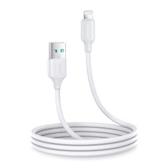 Joyroom USB Charging / Data Cable - Lightning 2.4A 1m White (S-UL012A9)-thumb-1