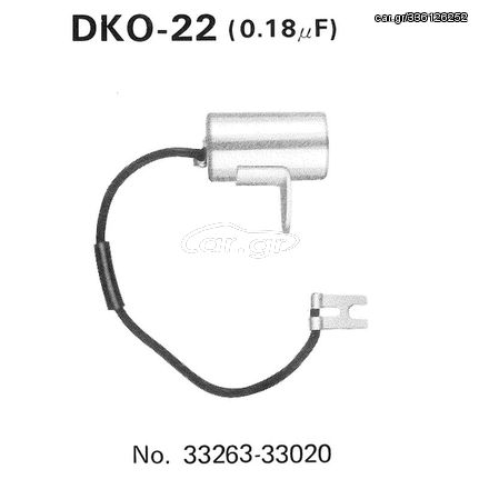 Πυκνωτης 0.18Μf Suzuki Dko-22 | Tourmax